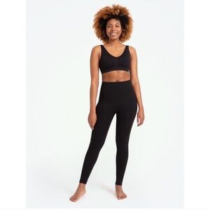 Shapermint Empetua Seamless Comfort Mid‑Waist Shaping Leggings Large NWT |